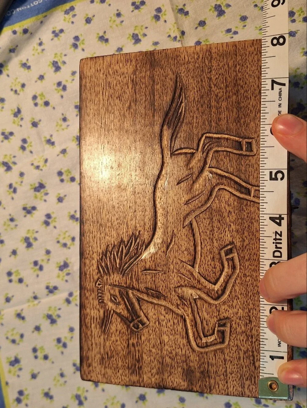 Handmade hand carved
